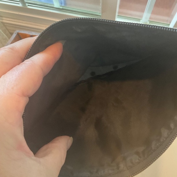 Kate Spade New York Black & White Polka Dot Canvas Make-Up Bag - Picture 4 of 5